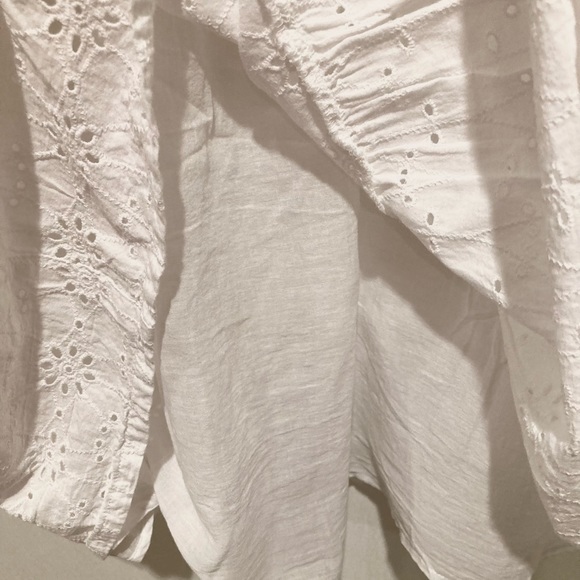 NWT, Lucky Brand Eyelet Tiered Dress, Size S - Picture 7 of 10